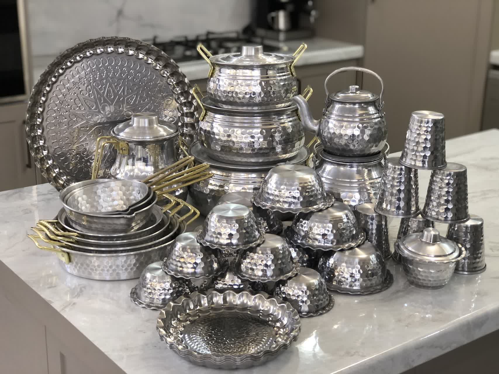 سرویس ۴۶ پارچه چکشی (شش نفره)